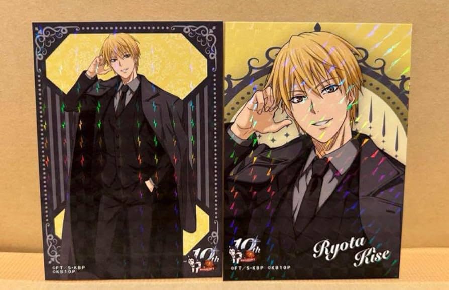 Amazon.co.jp: 黒子のバスケ 黄瀬涼太 黒スーツ 中外 ホログラムカード