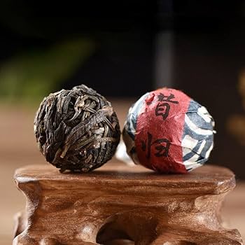 Amazon.co.jp: 缶入りプーアル緑茶 健康管理 中国茶 龍玉茶 プーアル茶