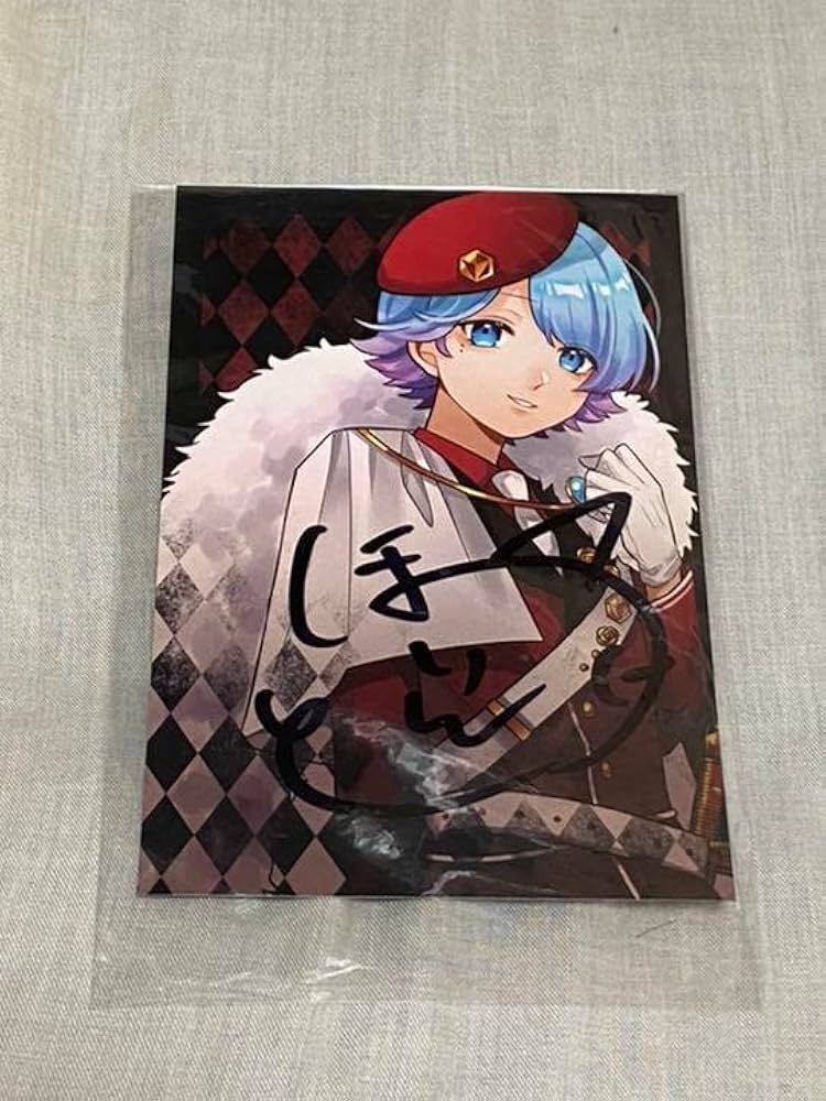 いれいす 仏 直筆サイン入りポストカード