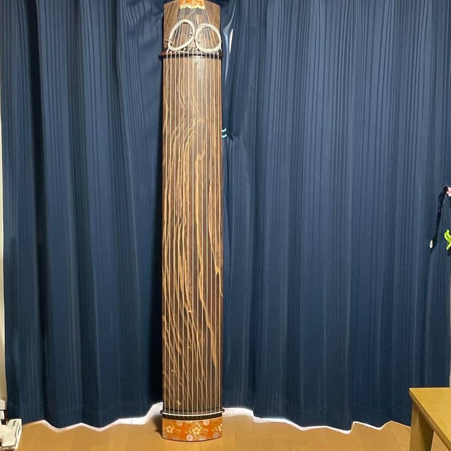 琴 お筝 筝 弦楽器 和楽器 13弦 小川謹製 184㎝ 弦楽器 箱入り 琴