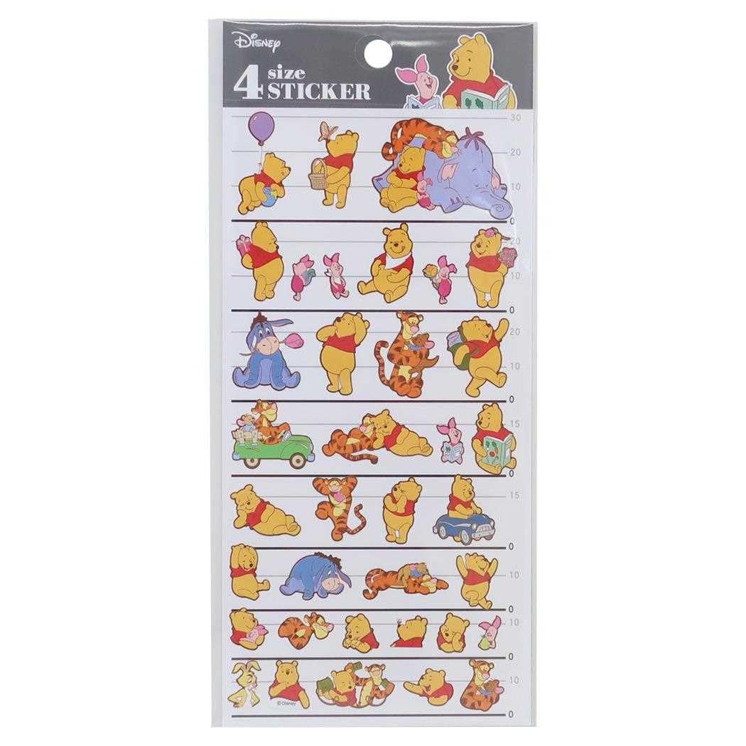 Amazon.co.jp: くまのプーさん[シールシート]4SIZE STICKERディズニー