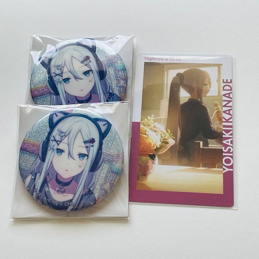 Amazon.co.jp: プロカ 宵崎奏 Iなんです 缶バッジ : スポーツ＆アウトドア