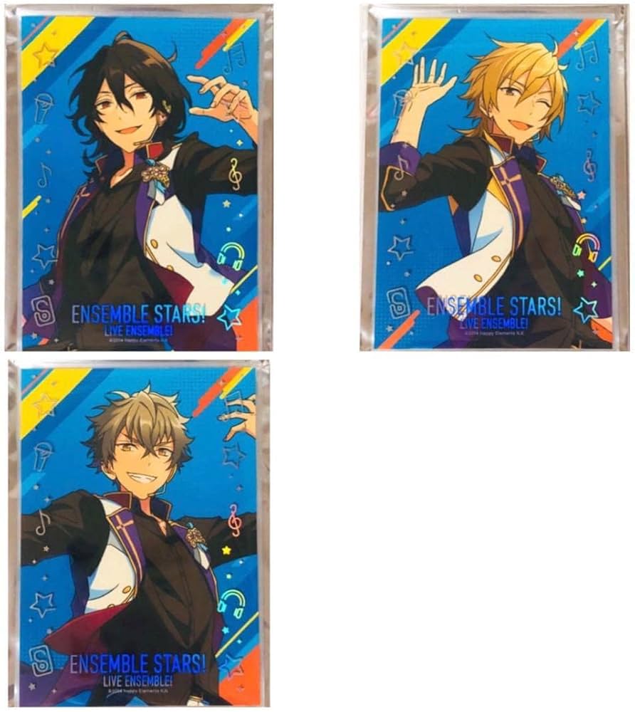 Amazon.co.jp: あんスタ朔間零羽風薫大神晃牙F記念ポートレート