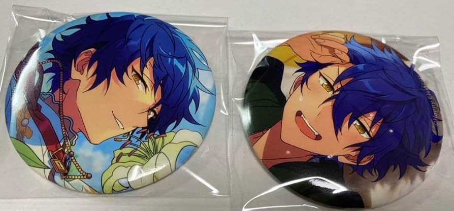 あんスタ 漣ジュン イベコレ 缶バッジ 2023 Spring casual あんスタ 漣