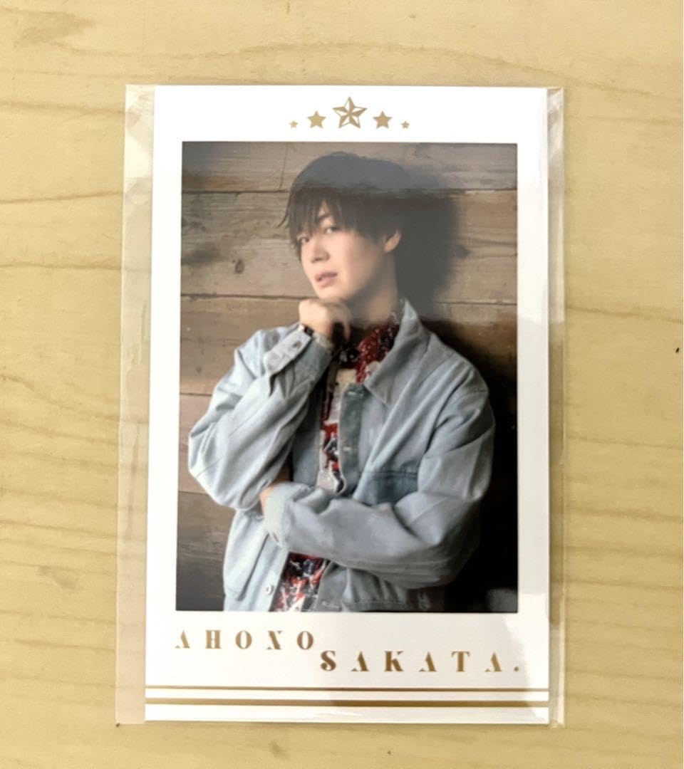 おまけあり】となりの坂田。 あほの坂田。 缶バッジ チェキ風カード