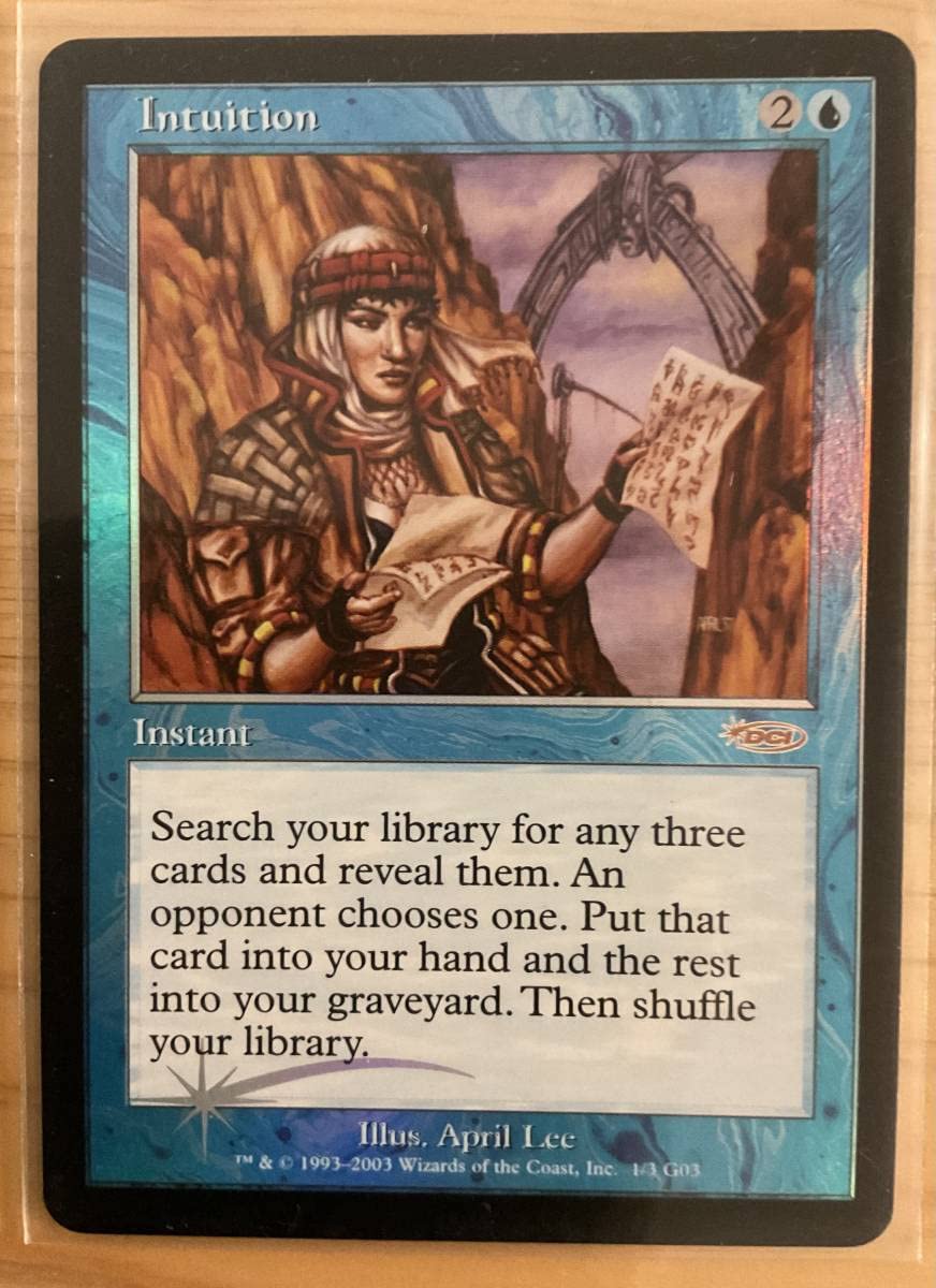 MTG 直観/Intuition 日本語 MTG 直観/Intuition 日本語 - メルカリ