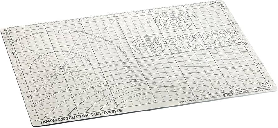 Amazon | タミヤ クラフトツールシリーズ No.56 カッティングマット A4
