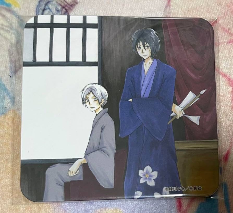 夏目友人帳 スティックポスター レアver.(メタル紙) 夏目貴志＆田沼要