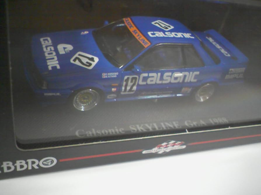 Amazon.co.jp: エブロ 1/43 カルソニック スカイライン GTS-R Gr.A1988