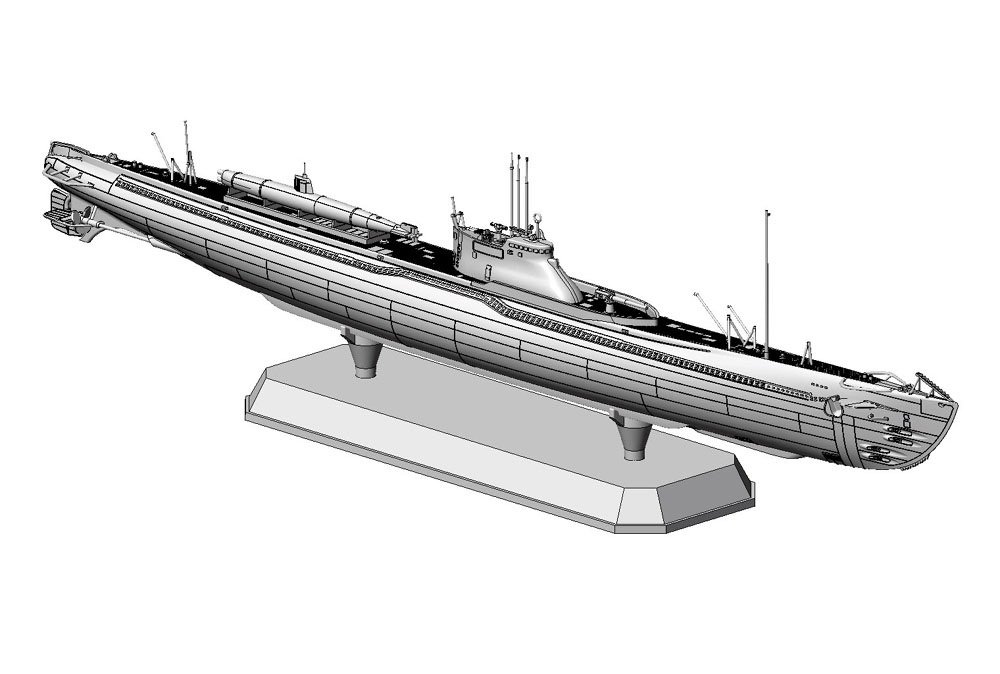 エヴァンゲリオン〝クレーディト空中輸送艦〟（1/350