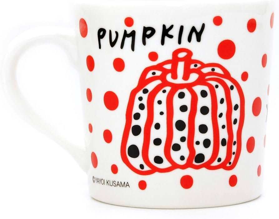 Amazon.co.jp: 草間彌生 マグカップ [かぼちゃ(赤)] : ホーム＆キッチン