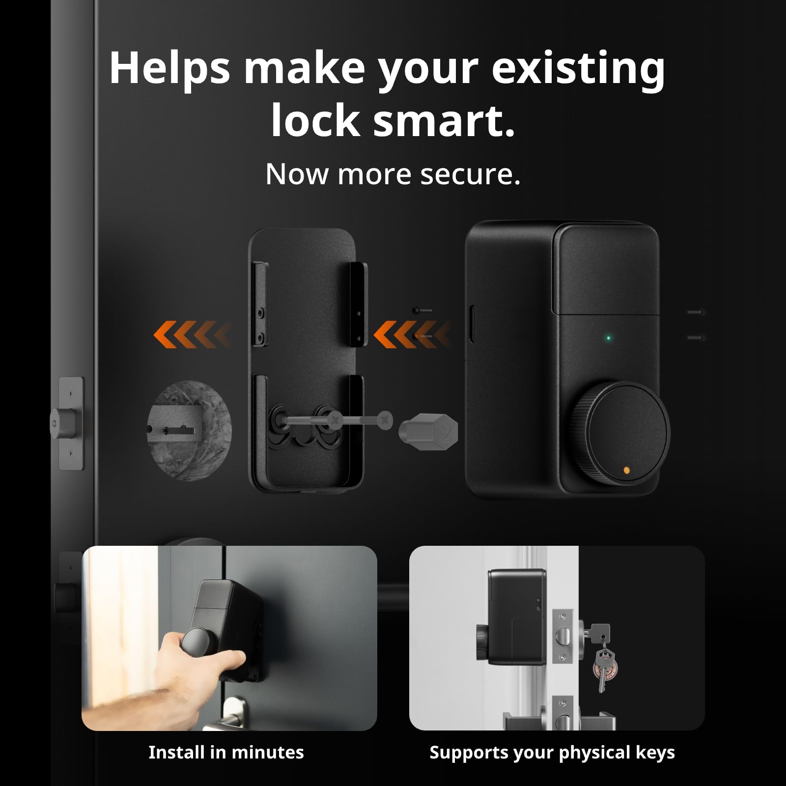 Amazon.co.jp: SwitchBot WiFi Smart Lock Pro キーレスエントリードア