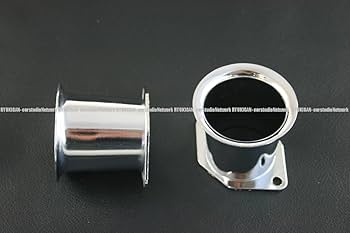 Amazon | キャブレター ファンネル 44パイ クロームメッキ（1set2pcs