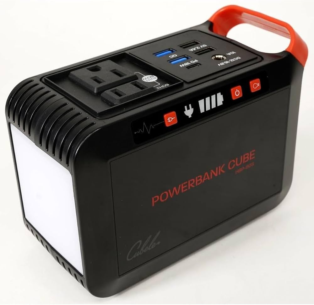 Amazon.co.jp: インベス パワーバンクキューブ ポータブル電源