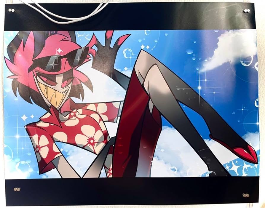 ハズビンホテル HAZBIN HOTEL アラスター レンチキュラーポスター ハズ