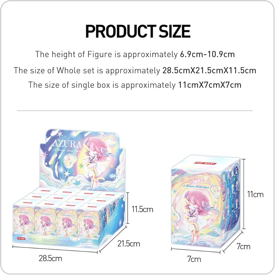 Amazon.co.jp: POP MART AZURA A Dream About Starsシリーズ【アソート