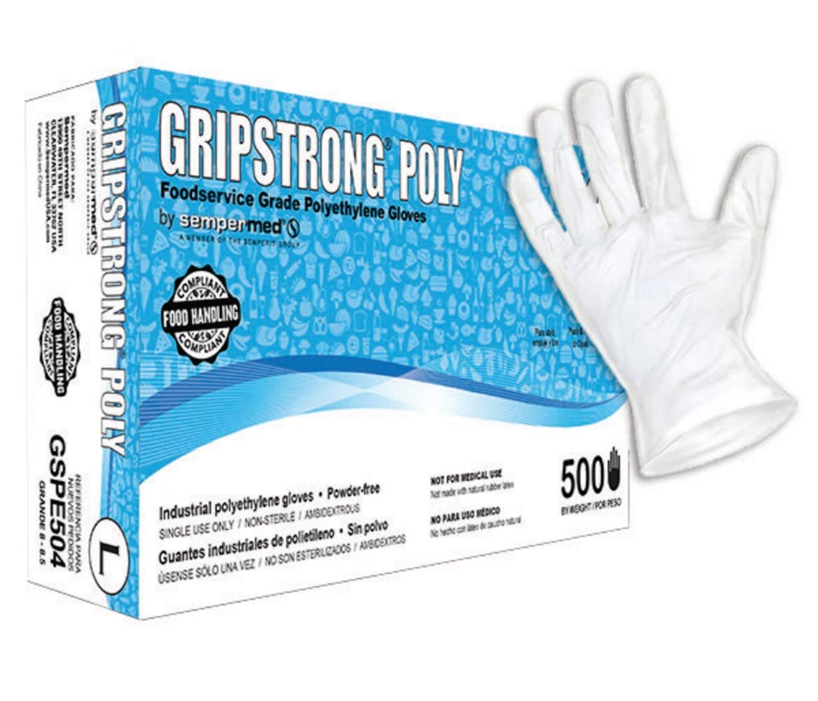 Amazon.com: Sempermed GripStrong Poly Foodservice Grade