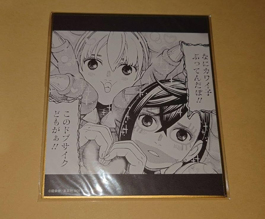 Amazon.co.jp: ダンダダン トレーディングミニ色紙 アニメイトBOX特典