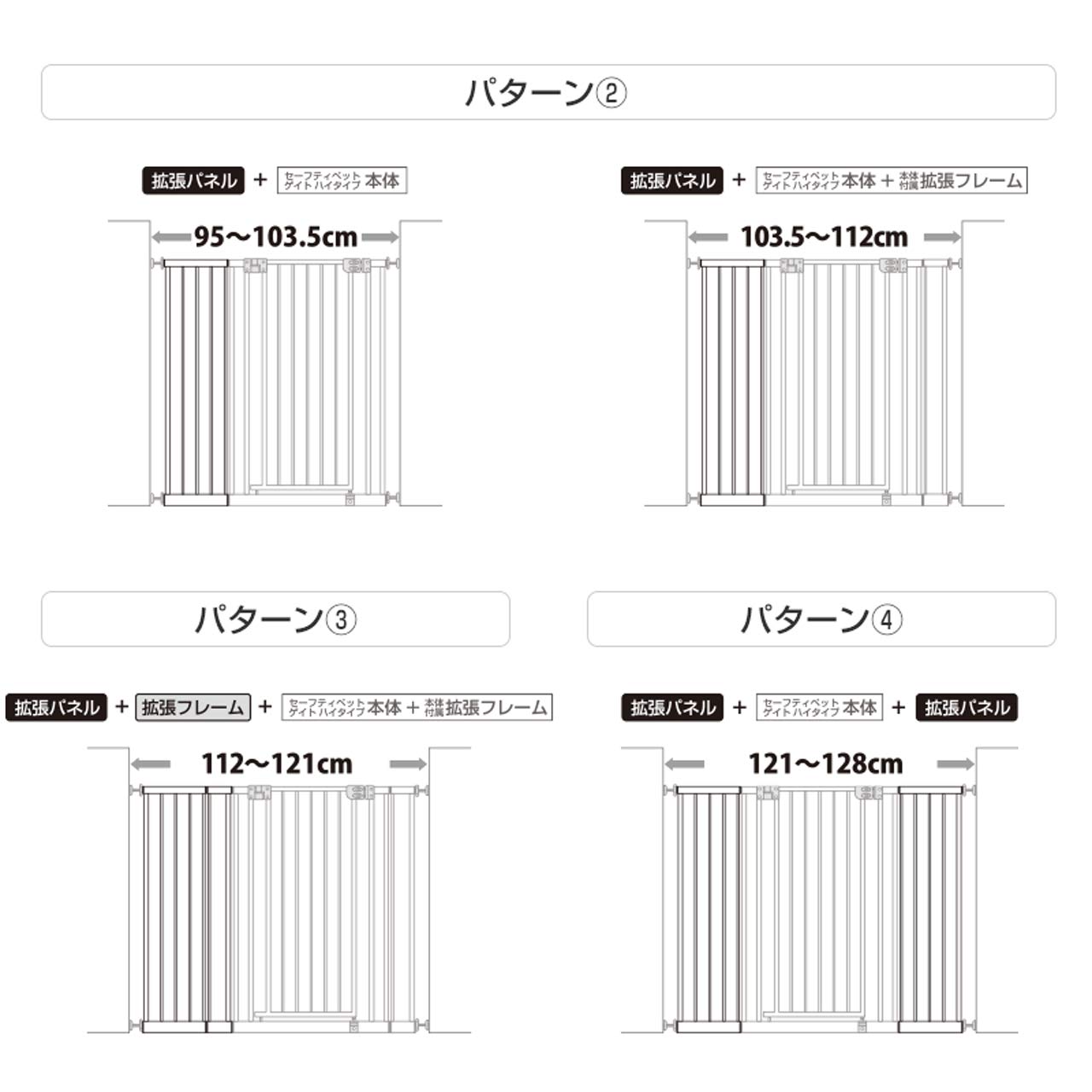 Amazon.co.jp: PETSELECT ペットセレクト［本体別売］ペットゲート