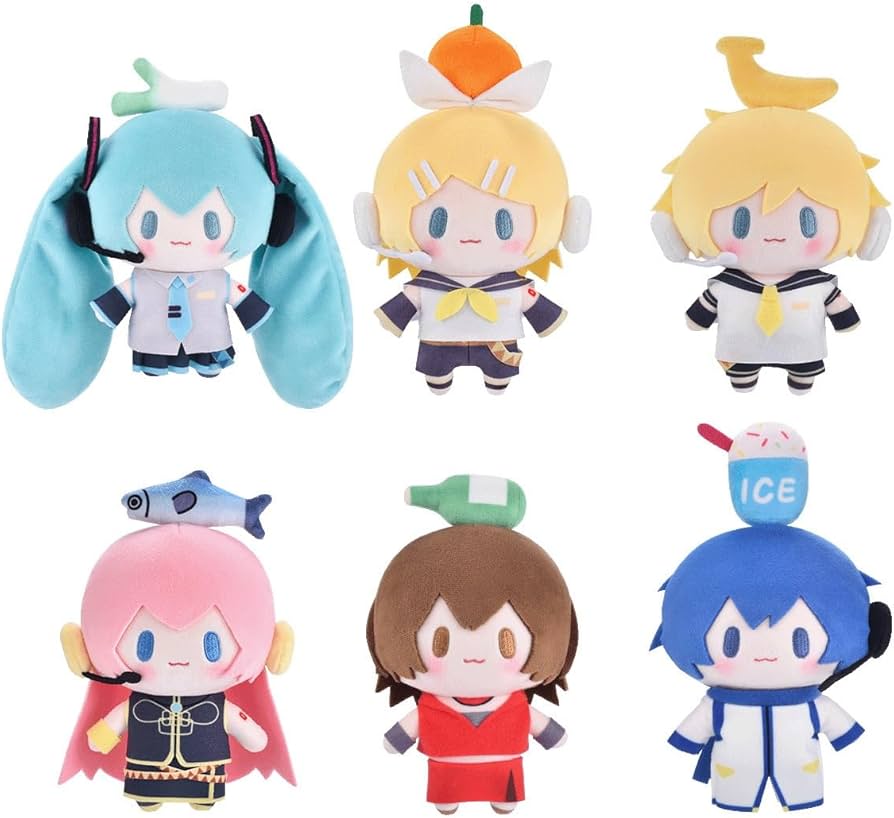 初音ミク & 鏡音リン・レン 一緒に暮らすぬい いつぬい set 一緒に