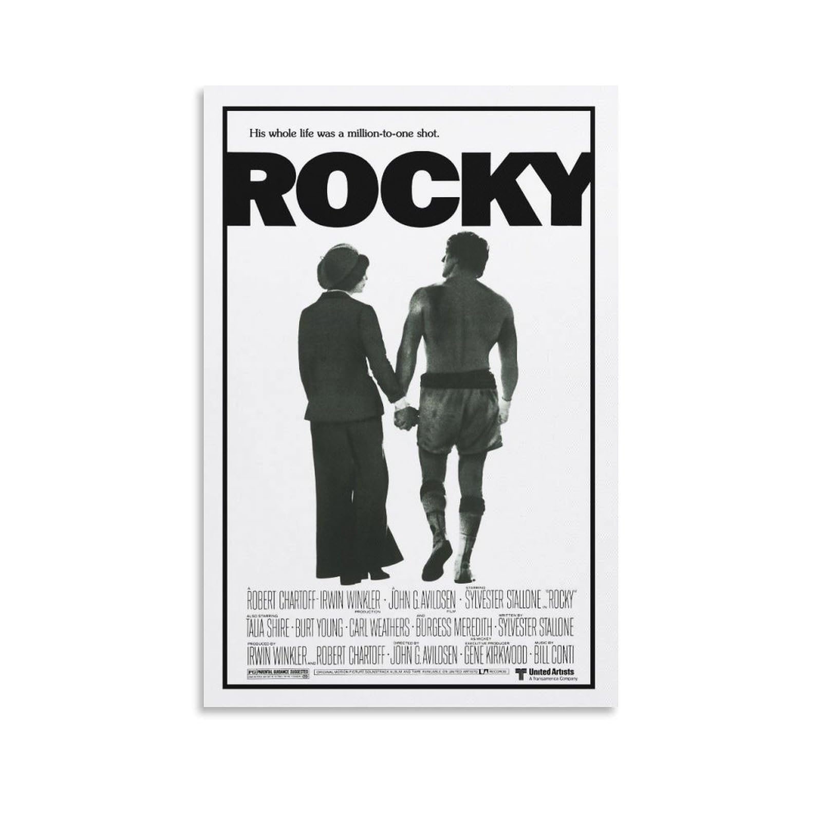世界堂 額縁 映画「Rocky」ポスター付き 【公式通販】