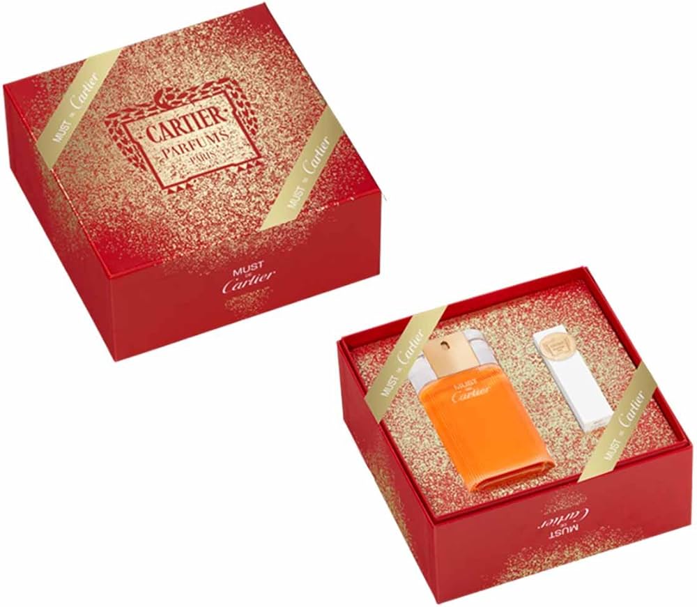 Amazon.com : CARTIER CARTIER GIFT SET MUST DE CARTIER BY CARTIER