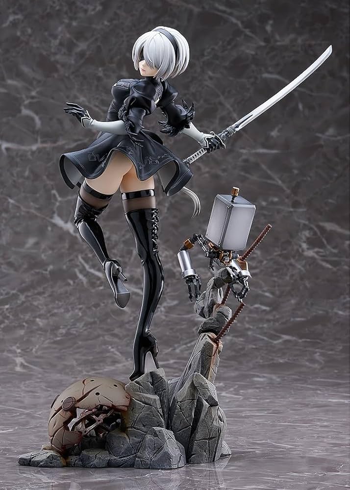 NieR:Automataフィギュアセット フィギュア BRING ARTS 2B＆機械生命体