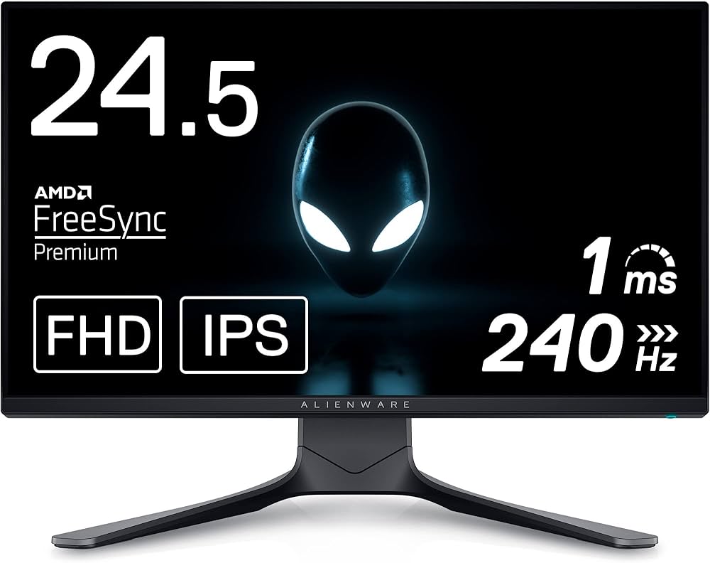 DELL 240Hz AW2518H 24.5インチ ゲーミングモニター Amazon.co.jp