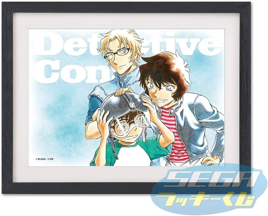 名探偵コナン 額入りアート 12点セット 名探偵コナン SEGAラッキーくじ