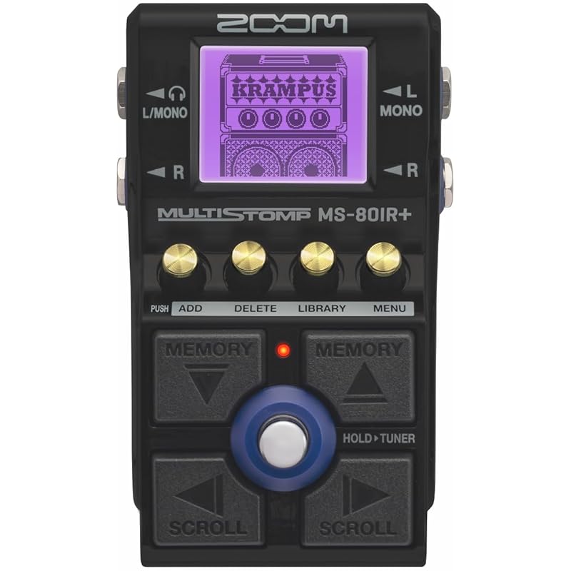 ZOOM MS-80IR+ - 豊富なアンプモデルとエフェクト、IRローダー機能を