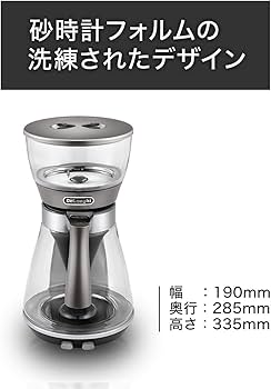 Amazon | De'Longhi (デロンギ) ドリップコーヒーメーカー クレシドラ