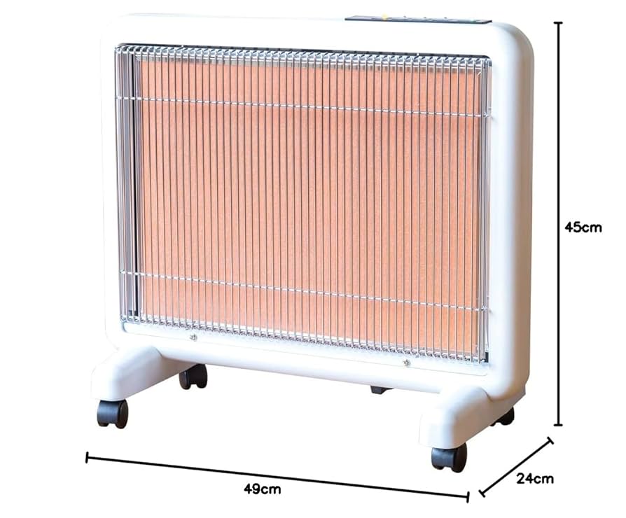 サンルミエ E800L-TM2 遠赤外線暖房器 タイマー付 ピンク 【公式通販】
