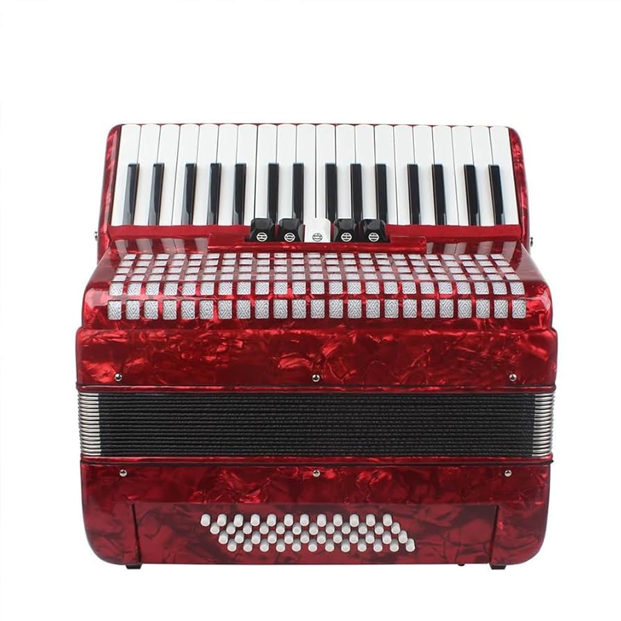 ケース付】KYORITSU キョーリツ アコーディオン ACD-400 レッド 【公式