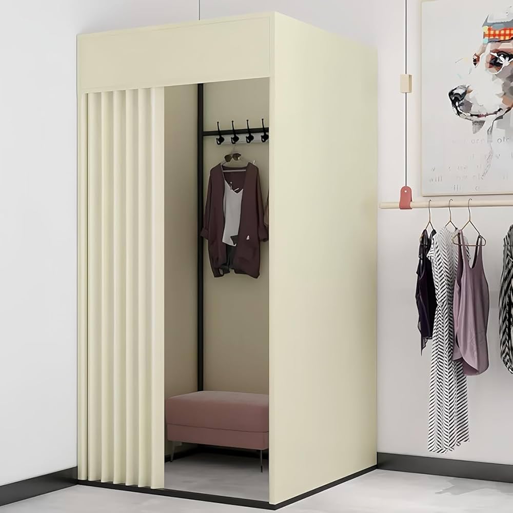 Amazon.co.jp: フィッティングルーム 簡易 試着室 着替え 更衣室 遮光