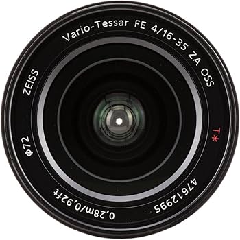 Amazon.com : Sony 16-35mm Vario-Tessar T FE F4 ZA OSS E-Mount Lens