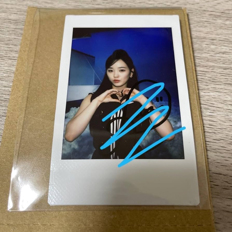 NiziU リオサインインスタント写真ラントレ直筆チェキ