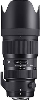 Amazon.com : Sigma 50-100mm F1.8 Art DC HSM Lens for Canon