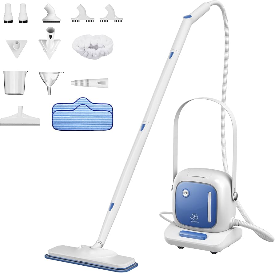 Amazon | Mistsince スチームクリーナー スチームモップ 18点セット