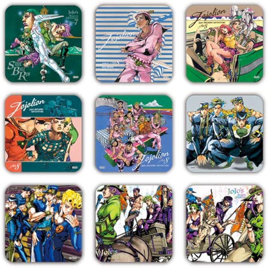 ジョジョ展 荒木飛呂彦原画展 アートコースター 全45種類＋購入特典3種