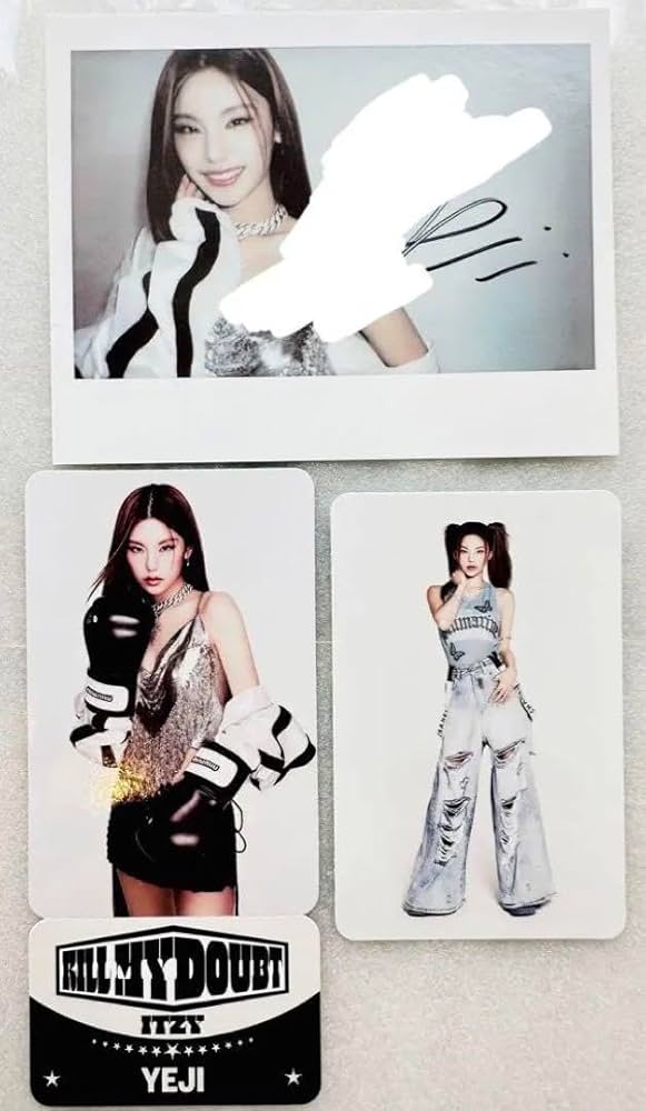 イェジ チェキ 直筆サイン 12月10日 ハイタッチ会 ITZY イェジ チェキ