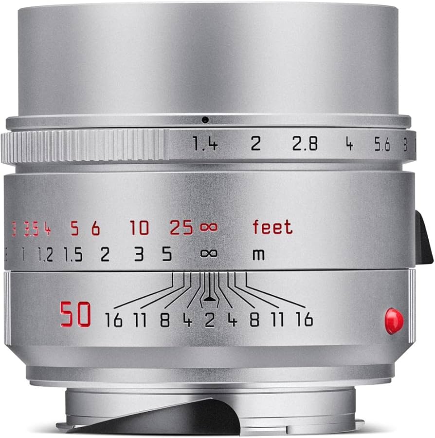 Amazon.com : Leica 50mm f/1.4 Summilux-M ASPH Lens, Silver