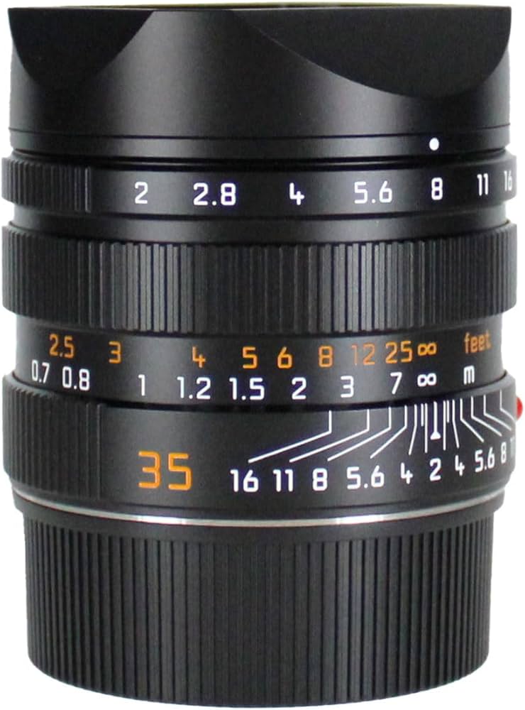 Amazon.com : Leica APO-Summicron-M 35mm f/2 ASPH. Lens (Black