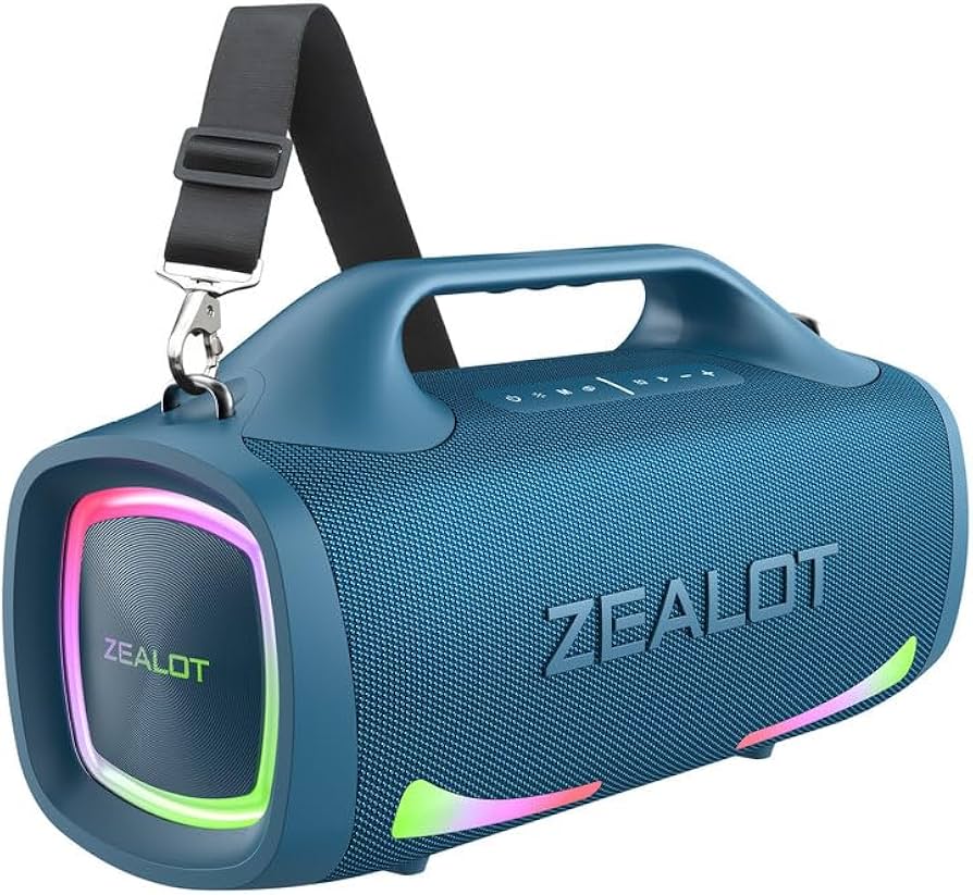 Amazon.com: ZEALOT Bluetooth Speaker, 110W Peak(100W) Booming