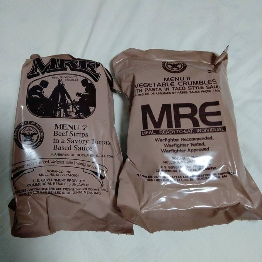 2028年期限】米軍 MRE レーション ケースB 2028年期限】米軍 MRE