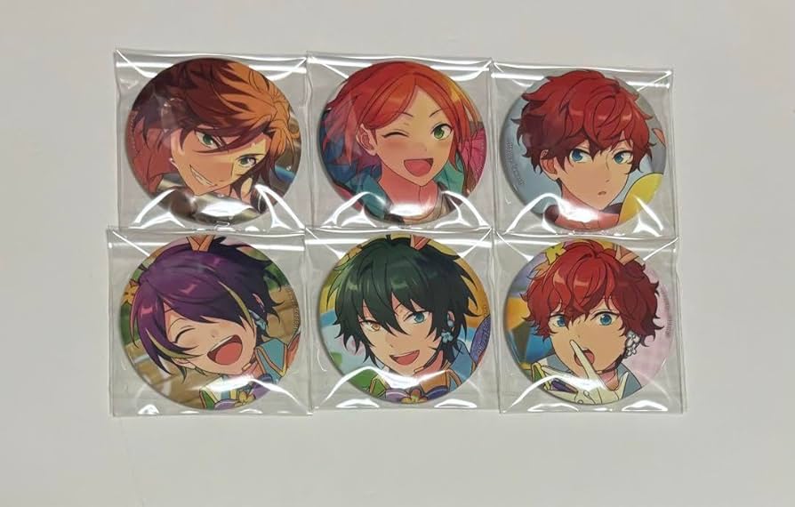 あんスタ シャッフル 缶バッジ 三毛縞斑 あんスタ 三毛縞斑 シャッフル