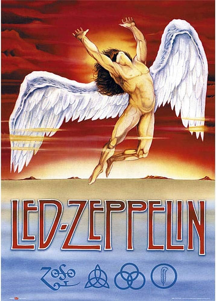 Amazon.co.jp: 映画ポスター LED ZEPPELIN レッドツェッペリン