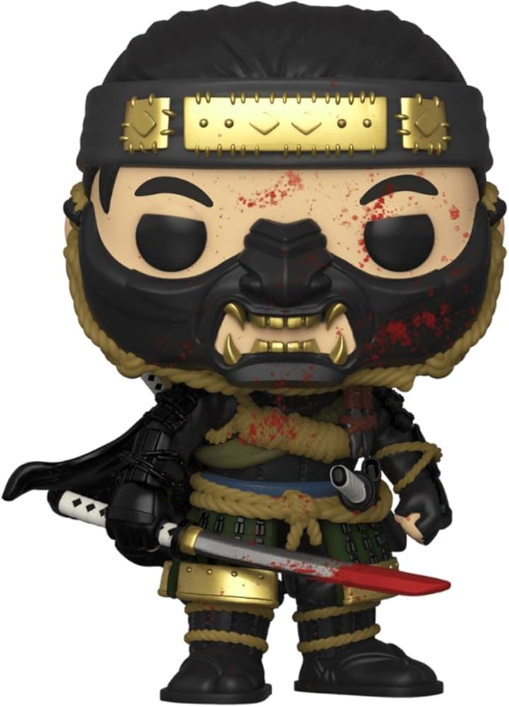 Amazon.com: Funko Pop Ghost of Tsushima Jin Sakai Bloody : Toys