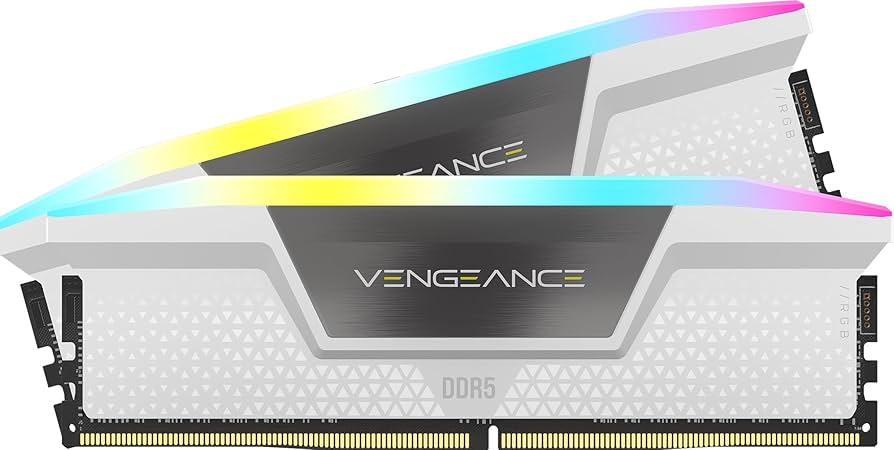 CORSAIR Vengeance RGB DDR5 RAM 32GB (2x16GB) 6400MHz CL36-48-48