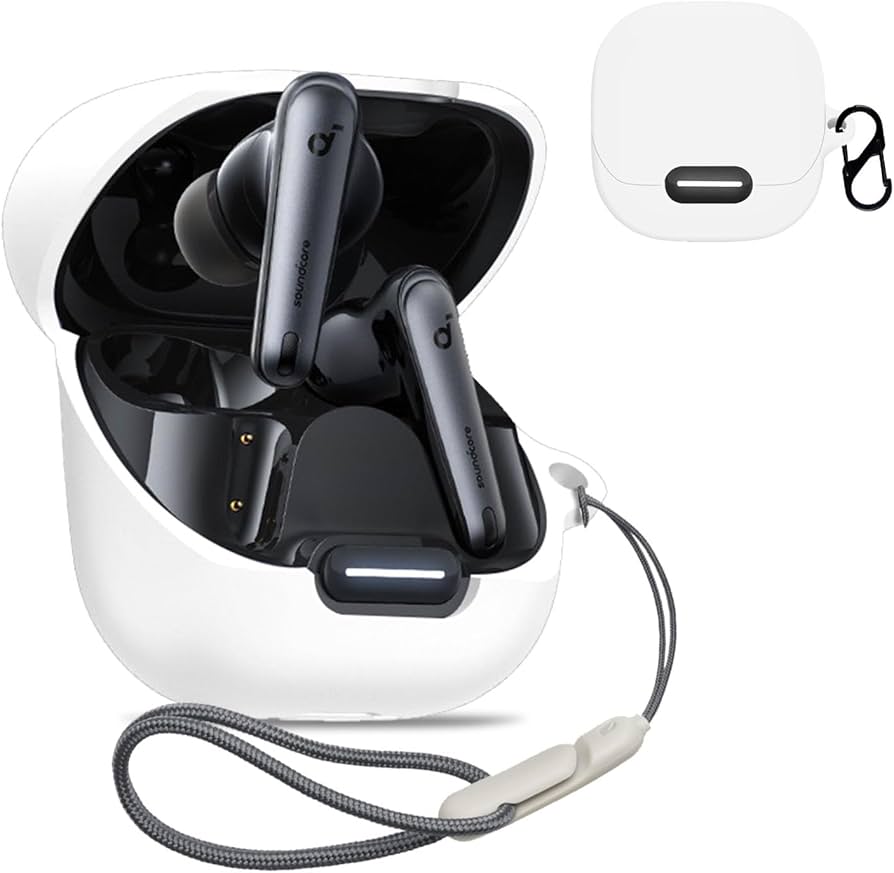 美品】soundcore Liberty4 Proパールホワイト【充電ケース】 【公式通販】