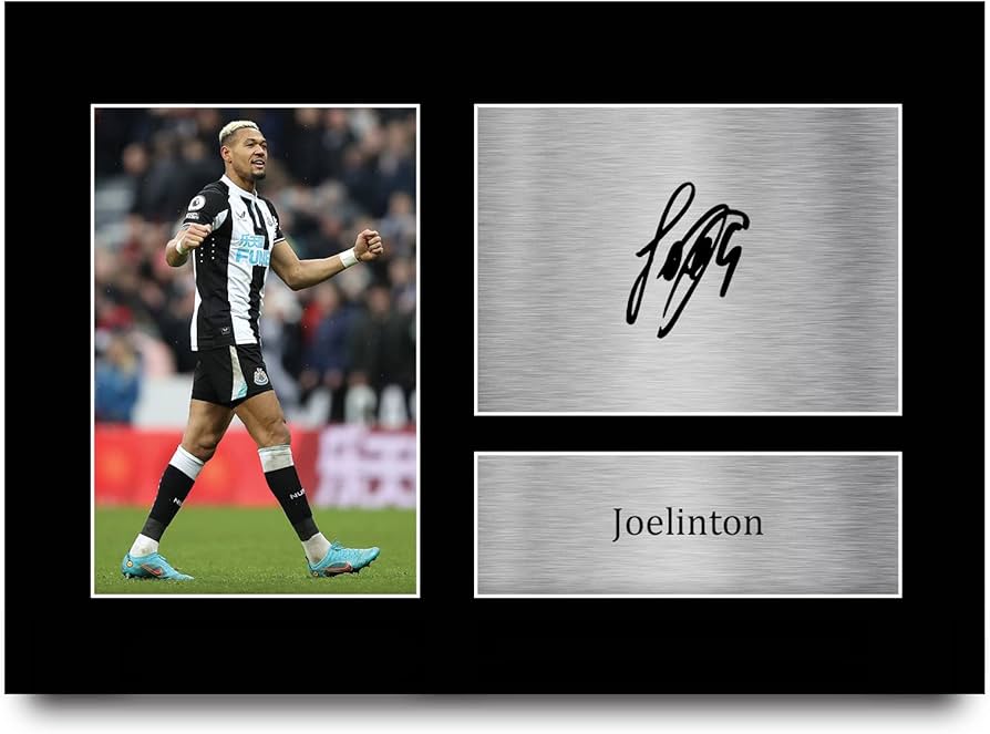 直筆サイン入り写真 ジョンジョ・シェルヴェイ ニューカッスル